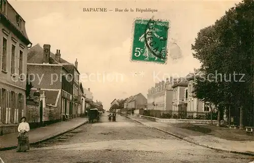 Bapaume Rue de la Republique Bapaume
