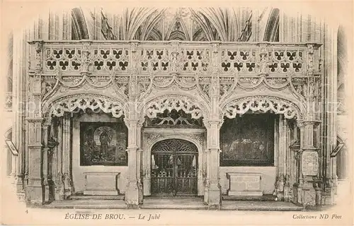 Brou Eglise Le Jube Brou