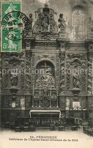 Perigueux Interieur de l Eglise Saint Etienne de la Cite Perigueux