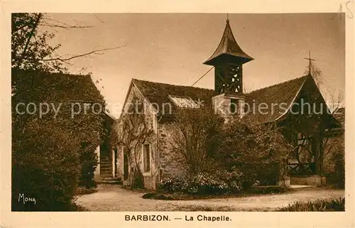 Barbizon Chapelle Kapelle Werbung Margarine AXA Barbizon