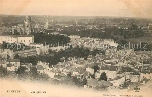 Saintes_Charente Maritime Vue generale de la ville Saintes Charente Maritime