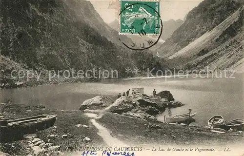 Cauterets Lac de Gaube et le Vignemale Pyrenees Cauterets