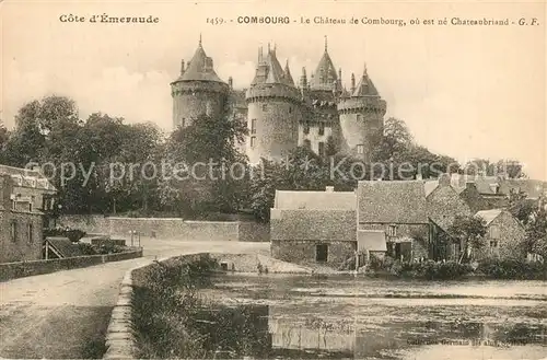 Combourg Chateau Schloss Combourg