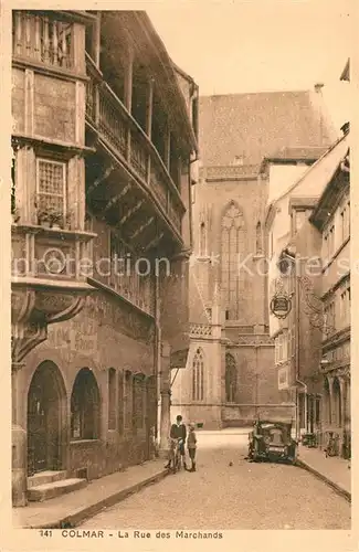 Colmar_Haut_Rhin_Elsass Rue des Marchands Colmar_Haut_Rhin_Elsass