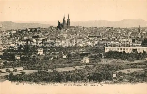 Clermont_Ferrand_Puy_de_Dome Vue des Quatres Chemins Clermont_Ferrand