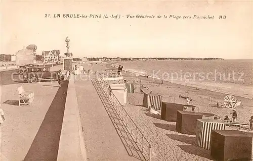 La_Baule les Pins Vue generale de la Plage vers Pornichet La_Baule les Pins