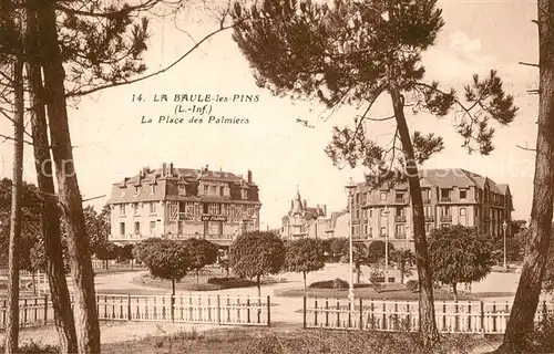 La_Baule les Pins Place des Palmiers La_Baule les Pins