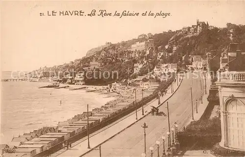 Le_Havre La Heve falaise et la plage Le_Havre