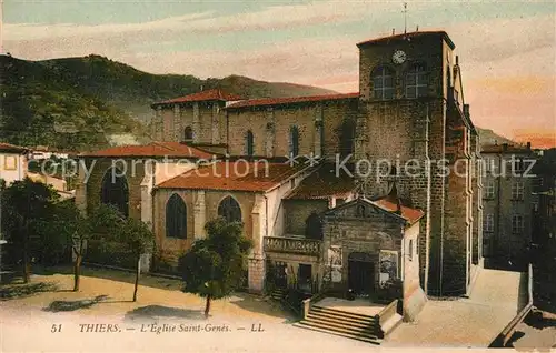 Thiers Eglise Saint Genes Thiers
