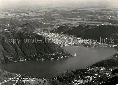 Como_Lago_di_Como Primo Bacino dal Monte Bisbino Como_Lago_di_Como