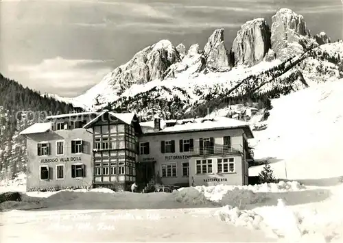 Campitello_Fassa Albergo Villa Rosa  Campitello Fassa