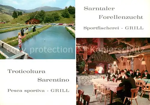 Sarentino_Bozen Troticoltura Forellenzucht Sportfischerei Grill Sarentino Bozen