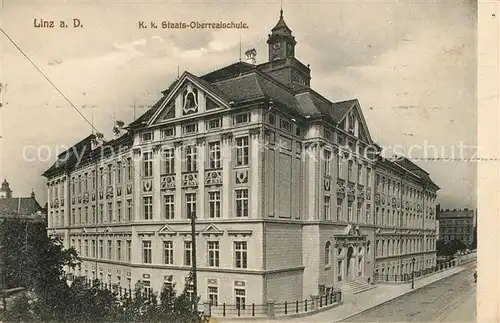 Linz_Donau KuK Staats Oberrealschule Linz_Donau