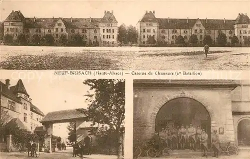 Neuf Brisach_Neu Breisach Caserne de Chasseurs 2e Bataillon Details 