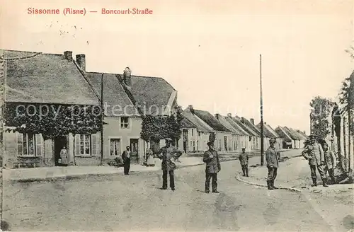 Sissonne_Aisne Boncourt Strasse Sissonne Aisne