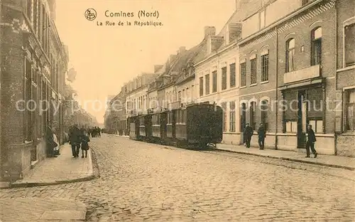 Comines_Lille la Rue de la Republique Comines_Lille