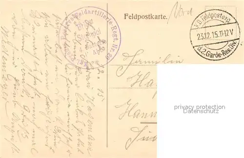 La_Bassee Zerstoerte Haeuser WK1 La_Bassee