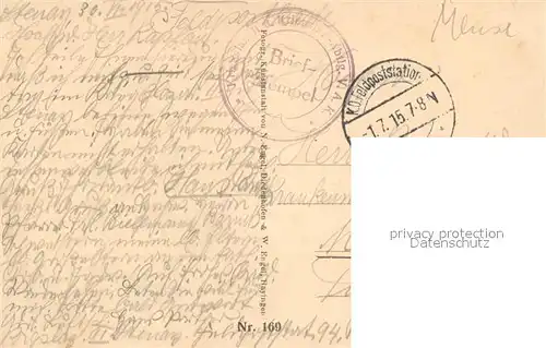 Vilosnes Haraumont Graf Haeselerbruecke an der Maas Vilosnes Haraumont