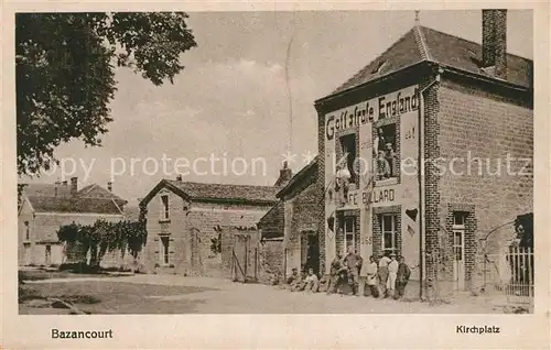 Bazancourt_Marne Kirchplatz Bazancourt Marne