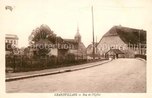 Grandvillars Rue de l Eglise Grandvillars