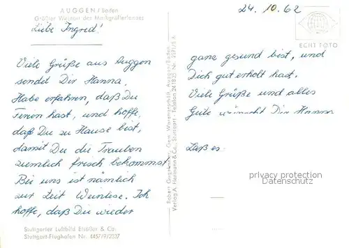 Auggen Fliegeraufnahme Auggen