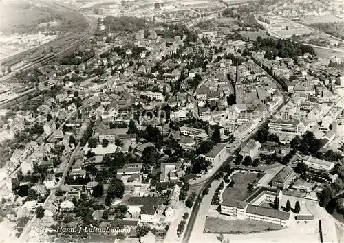 Uelzen_Lueneburger_Heide Fliegeraufnahme Uelzen_Lueneburger_Heide