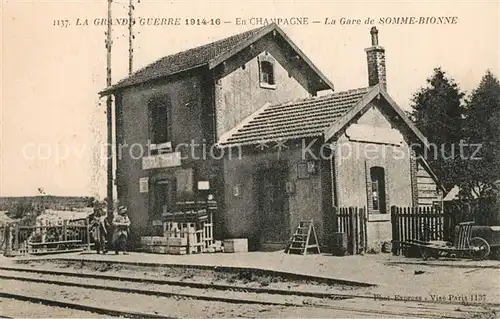 Somme Bionne Bahnhof Somme Bionne
