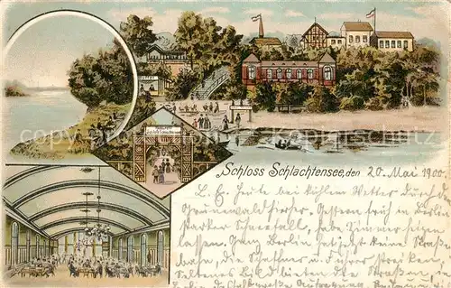 Schlachtensee Schloss Schlachtensee Restaurant  Schlachtensee