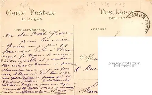 Namur_sur_Meuse Ecole St Jacques des Bateliers Namur_sur_Meuse