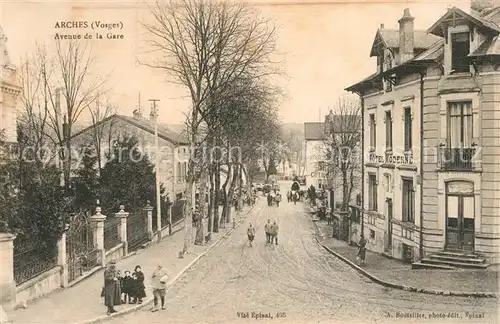 Arches_Vosges Avenue de la Gare Arches Vosges