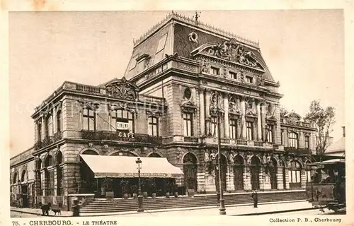 Cherbourg_Octeville_Basse_Normandie Le Theatre Theater Cherbourg_Octeville