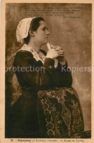 Chantonnay Etude de Coiffes Trachten Chantonnay