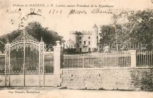 Chateauneuf de Mazenc Chateau de Mazenc Chateauneuf de Mazenc