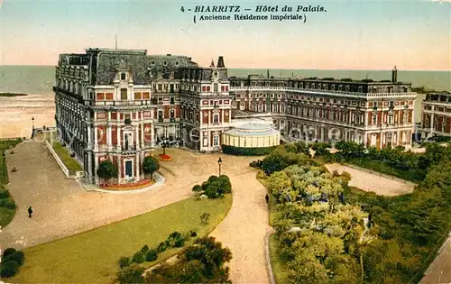 Biarritz_Pyrenees_Atlantiques Hotel du Palais ancienne Residence Imperiale Biarritz_Pyrenees