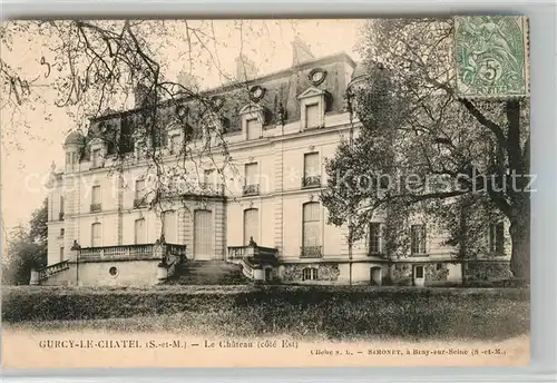 Gurcy le Chatel Chateau Schloss Gurcy le Chatel