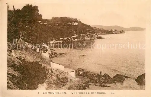 Le_Mourillon Vue vers le Cap Brun Cote d Azur Le_Mourillon