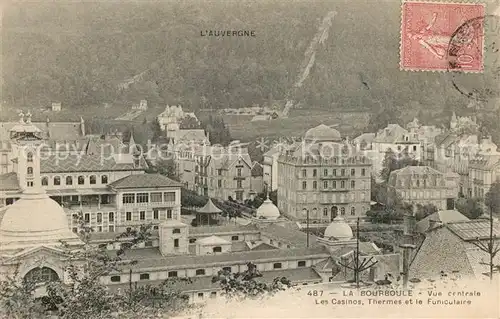 La_Bourboule Vue centrale Casinos Thermes et Funiculaire La_Bourboule