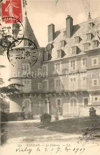 Randan Chateau Schloss Randan