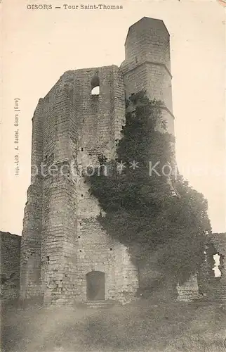 Gisors_Eure Tour Saint Thomas Gisors Eure