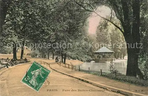 Paris Parc des Buttes Chaumont Paris