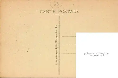 Puy de Dome Au Sommet Ruines du Temple de Mercure Puy de Dome