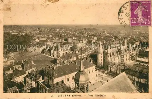 Nevers_Nievre Vue generale Nevers Nievre