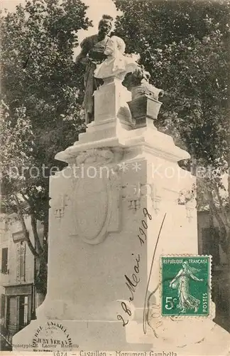 Cavaillon Monument Gambetta Cavaillon