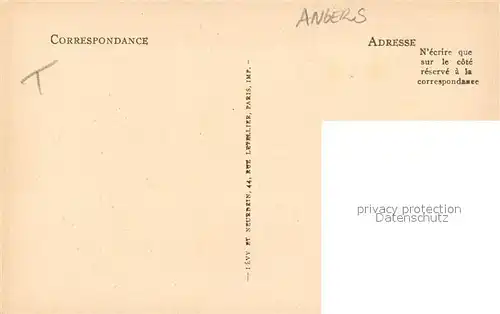 Angers Commission des Ardoisieres Angers