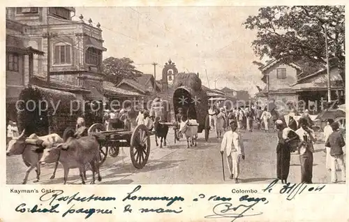 Colombo_Ceylon_Sri_Lanka Kaymans Gate Colombo_Ceylon_Sri_Lanka