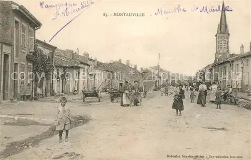 Montauville Dorfpartie Montauville