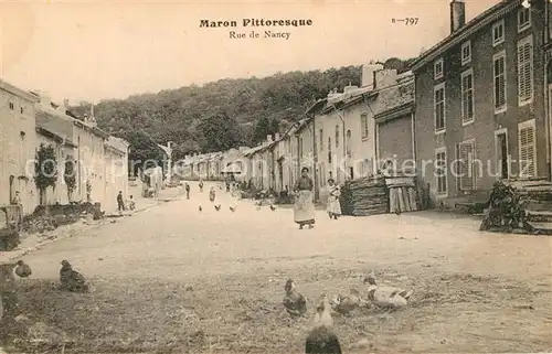 Maron_Meurthe et Moselle Rue de Nancy Maron_Meurthe et Moselle