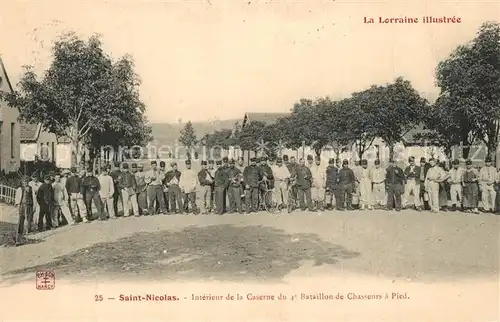 Saint Nicolas de Port Interieur de la Caserne du 4e Bataillon de Chasseurs a Pied Saint Nicolas de Port