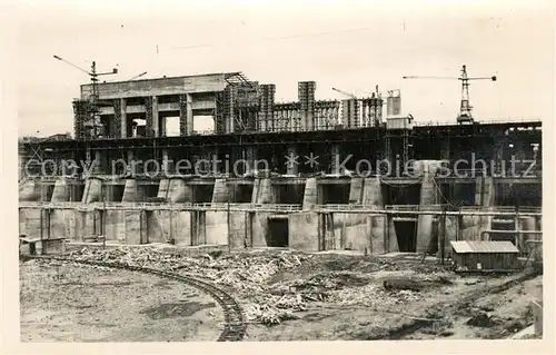 Kembs_Elsass Kraftwerkbau Kembs Elsass