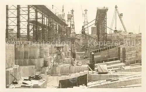 Kembs_Elsass Kraftwerksbau Kembs Elsass